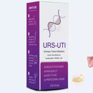 Kit de prueba de pH vaginal para infección del tracto urinario, resultados rápidos y precisos de las Tiras reactivas de la marca más confiable (UTI)