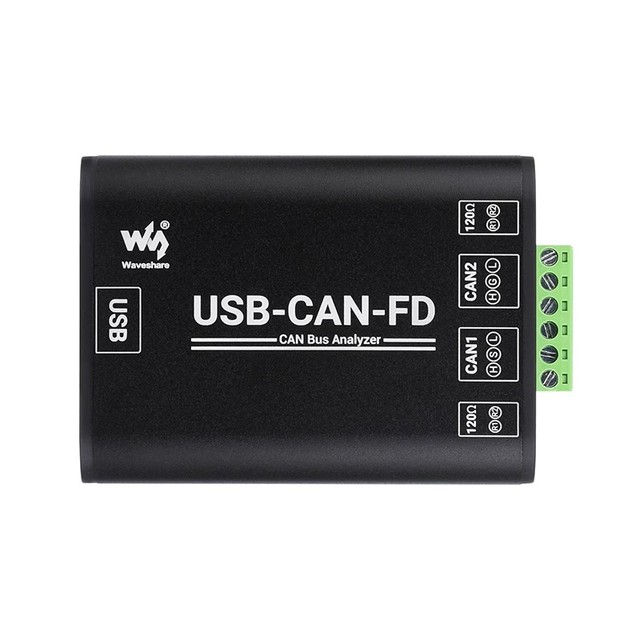 Roarkit Industrial Grade CAN/CAN FD Bus Data Analyzer, USB to CAN FD Adapter, CAN/CAN FD Bus Communication Interface Card