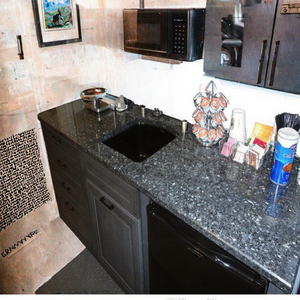 Losas de <span class=keywords><strong>Granito</strong></span> <span class=keywords><strong>Azul</strong></span> Angola BOTON STONE, Pulido, Diseño Moderno, para Encimeras de Cocina - Product Image 2