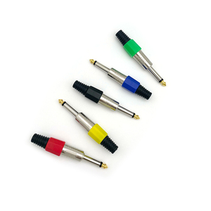 Connecteurs d'extension audio 6,35 mm <span class=keywords><strong>TS</strong></span> TRS à équilibrage de signal 1/4 pouce, fiches 6,3 mm pour amplificateur de puissance, mélangeur, cinéma maison - Product Image 6