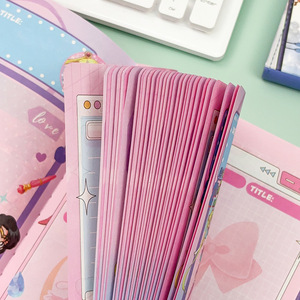 DHF1284 Quaderno A5 con Copertina in PU Anime Moon Girl, Carino e Kawaii, per Studenti, <span class=keywords><strong>Cancelleria</strong></span> Scolastica - Product Image 5