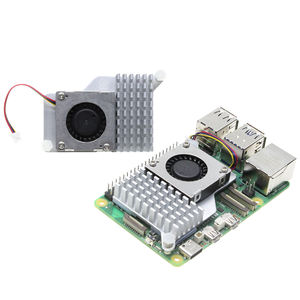 Kipas Pendingin Aktif Resmi dengan Heatsink Aluminium Anodized DC 5V Mendukung Kontrol Kecepatan PWM untuk Raspberry <span class=keywords><strong>Pi</strong></span> 5 - Product Image 3