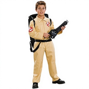 Disfraces de <span class=keywords><strong>Cazafantasmas</strong></span> para Niños, Trajes de Poliéster para Halloween, Carnaval y Cosplay de TV y Películas, con Armas - Product Image 2