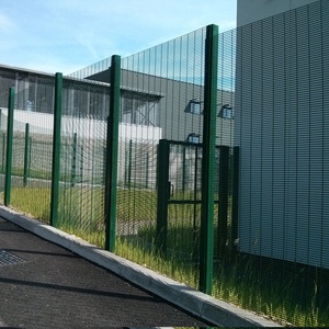 Đen tráng 2m 8ft Chiều cao căng thẳng mạnh mẽ an ninh 358 hàn dây lưới hàng rào chống cắt hàng rào - Product Image 1