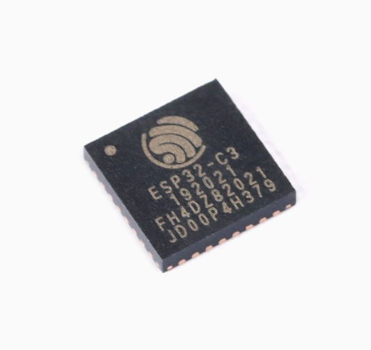 Original Genuine Product. ESP32-C3FH4 QFN-32 WiFi+ Dual-mode Wireless Communication Chip, 32-bit MCU.