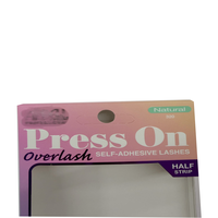 Boîte d'emballage pour cils en carton personnalisée, élégante, avec estampage à chaud en couleur intégrale et fenêtre en plastique