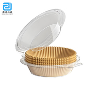Friteuse à air DS-JG avec revêtement en papier parchemin Plateau de cuisson Machine de fabrication de composants de moteur PLC Type de traitement du papier pliant