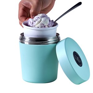 <span class=keywords><strong>Precio</strong></span> de fábrica, 16oz, vaso de acero inoxidable de doble pared, contenedor de pinta de helado <span class=keywords><strong>para</strong></span> retención en frío <span class=keywords><strong>para</strong></span> acampar - Product Image 3