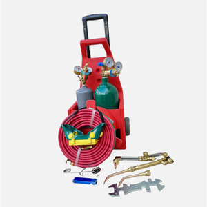 Kit de soudage et de découpe avec réducteur de pression et torche pour utilisation à l'oxygène, portable, qualité industrielle WQ 01 - Product Image 2