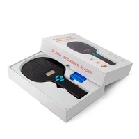 Lector de Etiquetas RFID para Animales Vanch VH-L2615 LF 125Khz/134.2Khz ABS Portátil con Pantalla OLED, Distancia de Lectura de 8cm, Protocolo FDX-B