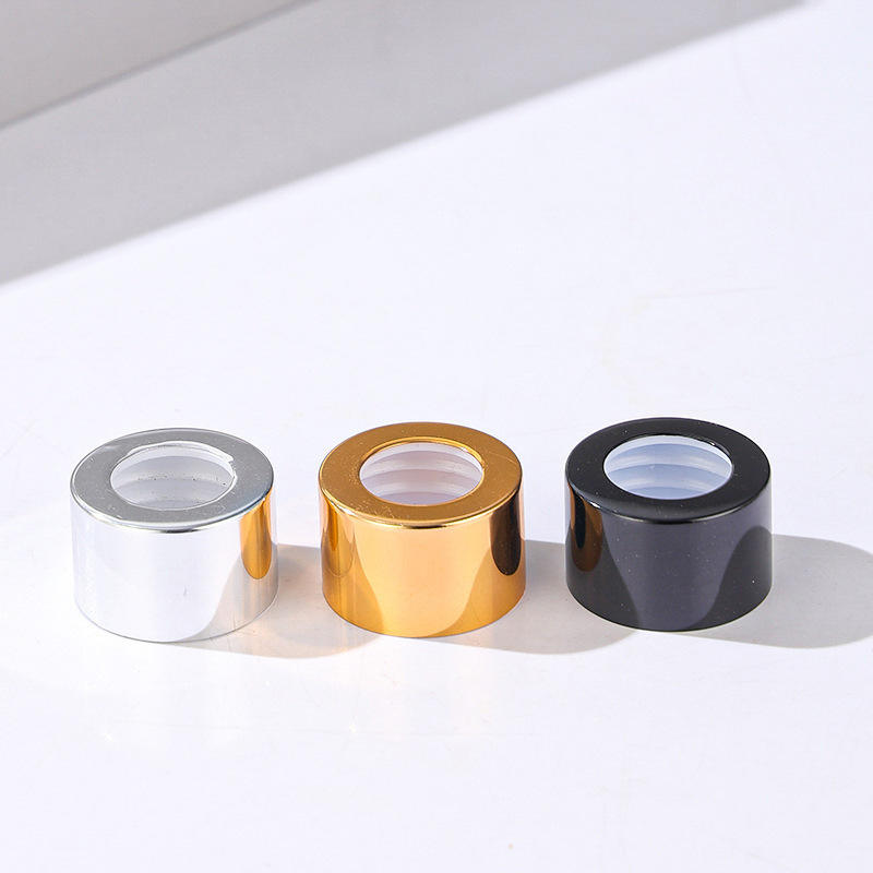 Tapa de aluminio electrolítico de 120 ml.