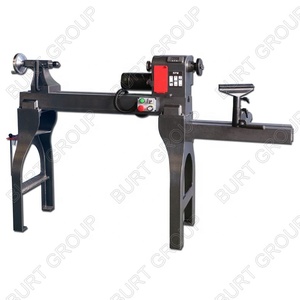 14x24 Máy Tiện Gỗ Tốc Độ Biến Xoay Headstock Mobil Hộp Điều Khiển Gỗ Chuyển Nhiệm Vụ Nặng Nề Đúc Sắt Evs Bán 750W DC Động Cơ - Product Image 5