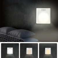 Applique murale à induction à intensité variable avec capteur de mouvement PIR Câblage sans poinçon Veilleuse LED à piles 5000mAh