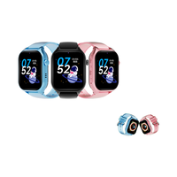 Jam Tangan GPS 4G Anak Terbaru dengan Kompas, Tahan Air IP67, Alarm Magnetik, Panggilan Video SOS, Layar LCD, Kompatibel dengan Kartu SIM
