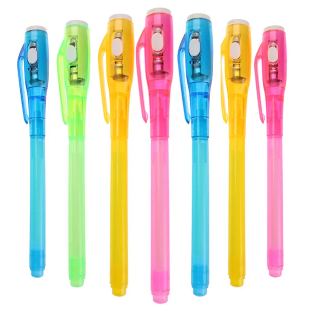 Led Pen Top Quality Customized Promotional Invisible Ink Led Light Ballpoint Pen With New Design