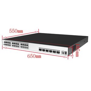 สวิตช์อีเทอร์เน็ตระดับองค์กร S5735-S24P4XE-V2 ซีรีส์ S5735 พอร์ต PoE 24 ช่อง 10/100/1000Base-T สำหรับเครือข่าย S5735-S24P4XE-V2 - Product Image 3