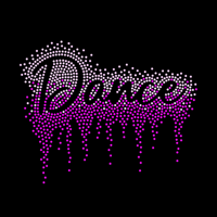 Fabricants de transferts de strass personnalisés pour la danse, strass thermocollants pour T-shirt