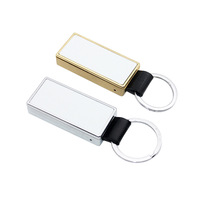 Porte-clés USB en métal avec logo personnalisé, briquet à sublimation rechargeable pour hommes