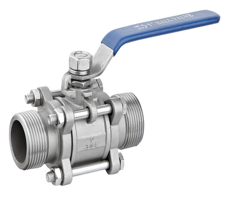 Stainless Steel 3PC 3 Way Manual