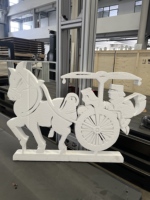 Machine de découpe de mousse à fil chaud CNC 5 axes 3D pour polystyrène expansé (EPS) avec moteur et contrôle Mach3 pour mousse EPS/EPE/XPS