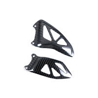 AISKA Carbono 100% Real 3K Fibra de Carbono Seca Protector de Talón para Motocicleta Suzuki GSX-R 1000 GSXR1000 2017-2026