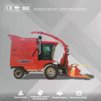 Meilleure Qualité Senrui 4QZ-2400A Hacheuse de Maïs pour Ensileuse, Petite Récolteuse de Fourrage à Quatre Roues avec Certification CE