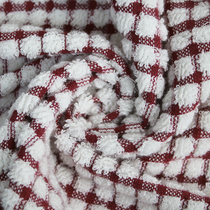 Mềm Mại 100% Cotton Lưới Thiết Kế Đặc Biệt Giá Nhà Máy Mặt Khăn - Product Image 4