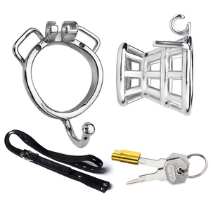 กุญแจล็อคความบริสุทธิ์ชายแบบสแตนเลส FRRK Wear Negative Lock รุ่น Birdcage สำหรับผู้ใหญ่ - Product Image 4