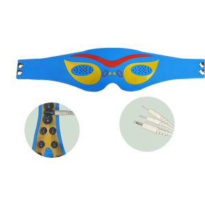 Massaggiatore elettrico per occhi a bassa frequenza con cuscinetti in Silicone sollievo per mal di testa e occhi gonfi massaggio prodotto - Product Image 3