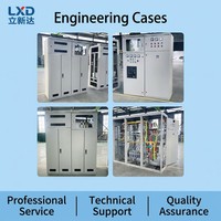 LXD-012 Kotak Kabinet Distribusi Switchgear Tegangan Rendah IP55 Panel 12 Soket untuk Kontrol Daya Industri