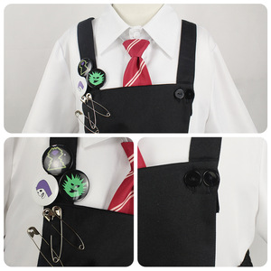 Ensemble de costumes de cosplay Matilda pour enfants de 8 à 13 ans, tenue de jeu de rôle anime printemps 2023 avec étiquette en tissu - Product Image 4