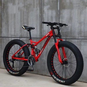 <span class=keywords><strong>Nouveau</strong></span> Vélo Tout-Terrain de Plage 2026 Fatbike 24 Pouces 21 Vitesses Acier Carbone Frein à Disque Absorption des Chocs Fourche à Suspension pour Adulte - Product Image 4