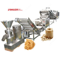 Machine de fabrication de beurre de cacahuètes au henna, ligne de meulage, Commercial, 30kg/hr, 1 pièce