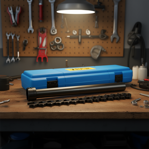 Kit d'outils de dépose de biellettes de direction intérieures en acier Vevor 12 pièces, adaptateurs pied-de-poule pour tube de 1/2 pouce pour voitures - Product Image 2