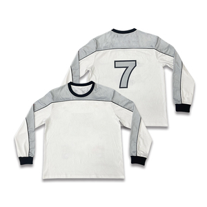 เสื้อแขนยาวคอกลมสำหรับผู้ชายเสื้อเชิ้ตกีฬาแบบสั่งทำ - Product Image 1