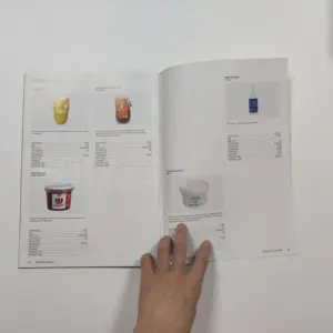 China Vendor Printing Company Benutzer definierte A4 A5 A6 Mini-Größe Kleine Schul broschüre Sattelstich-Broschüre