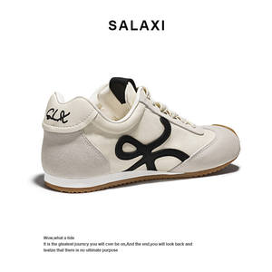 Retro Low Profile Sneakers Classic Casual Running Walking <strong>Shoes</strong> Lightweight Breathable Lace up Suede Men Women Fashion Footwear - Product Image 5