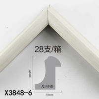 Moldura para Cuadros de Poliestireno Expandido (EPS) Ecológica Oudu X3848 con Estilos Modernos, Minimalistas y Rústicos, Tamaños Personalizados, MOQ Bajo