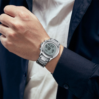 Montre CAINUOS, vente chaude en usine, montre multifonctionnelle du Moyen-Orient, montre pour homme, montre électronique étanche pour l'été