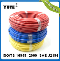 Manguera de Carga de Refrigerante Compatible con SAE J2196 R12r22r134ar410r502r404r407r32, Mangueras de Freón de Caucho Sintético, Corte UL Aprobado por W.P.