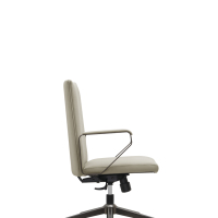 Chaise de bureau exécutive en cuir synthétique, fabrication directe d'usine, quincaillerie en alliage stable, chaise pivotante pour bureau