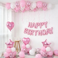 Ballons en latex transparent épais pré-remplis de confettis, ballons de fête brillants en papier pour l'hélium, pour la décoration d'anniversaire, de mariage et de célébrations