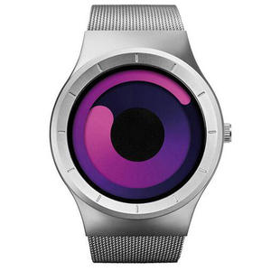 Montre sport pour homme de haute qualité en acier inoxydable, concept Vortex unique, cadran en verre, mouvement mécanique, résistante à l'eau 3BAR - Product Image 3