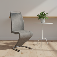 Chaise de salle à manger au design moderne et élégant