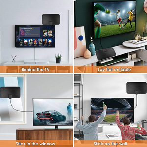 HD Digital antena DVB-T DVBT-2 VHF ขยายสัญญาณ28dB รับสัญญาณเสาอากาศทีวีในอาคาร HDTV ในบ้าน - Product Image 3