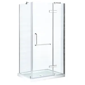 Supplier Custom Bathroom Shower Door Tempered Glass Sliding Shower Enclosures Quadrant Shower Enclosures