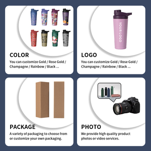 High-Performance Protein Shaker Bottle 304 Stainless Steel Leak-Proof Design for Fitness Gym for HourOffer - Product Image 2