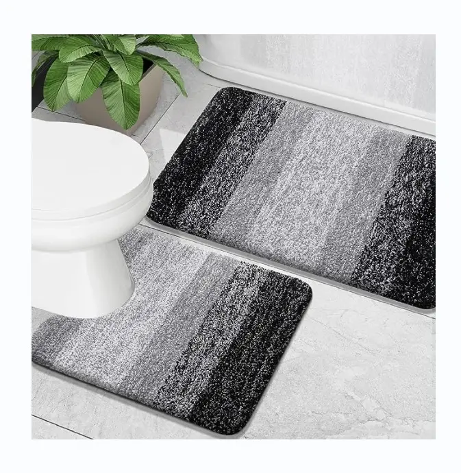 Tapis de bain Offre Spéciale microfibre Super doux séchage rapide tapis de bain antidérapant tapis de porte d'hôtel de luxe tapis de douche doux