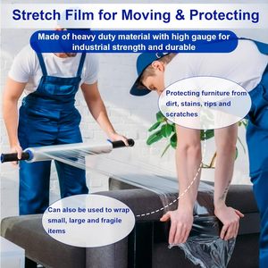 Pellicola Olografica BOPP Defoo Pack 18 in x 1500 ft per Imballaggio Morbido Antiumidità, per Avvolgimento Pallet in Plastica con Tecnologia Casting - Product Image 1