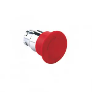 BB4106 120V Liberación giratoria para parada de emergencia Interruptor de botón pulsador de cabeza de hongo rojo